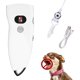 thumbnail image 1 of Dispositivo ultrasónico de control de ladridos para perros de 9 engranajes, dispositivo antiladridos de mano recargable, dispositivo antiladridos para perros con linterna LED, (blanco), 1 of 5