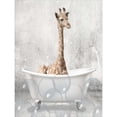 thumbnail image 2 of Great Art Now Baby Giraffe Bath by Kimberly Allen, Canvas Wall Art, 12W x 16H, 2 of 2