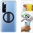 thumbnail image 4 of IBAOLEA Elastic Silicone Phone Grip Ultra-Thin Cell Phone Strap Holder for Hand Anti-Slip Phone Holder Compatible with Wireless Charger Magnetic Mount Loop Phone Grip 2 Pack (Orange) Orange, 4 of 8