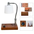 thumbnail image 4 of Aromaterapia Quemador de aceite lámpara cera fusión cálida lámpara de atenuación de noche decoración de noche rotativa Cuadrado Sunnimix Lámpara de mesa Candle Warmer, 4 of 7