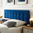 thumbnail image 3 of Modway Lily Biscuit Tufted Full Performance Velvet Headboard, Blue, 3 of 6