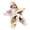 White, variant on YunPes Baby Infant Starfish Onesie Funny Graphic Full Coverage Open Face Jumpsuit Newborn Halloween Cute Dress-Up Holiday Photography Outfit