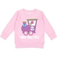 thumbnail image 2 of Inktastic 2nd Birthday Cute Train I'm Two Toddler Sweatshirt, 2 of 4