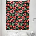 thumbnail image 1 of Floral Tapestry, Romantic Watercolor Design of Spring Flowers Poppy Buds and Blossoms, Fabric Wall Hanging Decor for Bedroom Living Room Dorm, 5 Sizes, Charcoal Grey Multicolor, by Ambesonne, 1 of 1