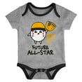 thumbnail image 2 of Newborn  Pittsburgh Pirates Triple Hit Two-Pack Bodysuit Set, 2 of 3