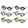thumbnail image 1 of 6 unids Halloween Glasses Divertidos Vidrios Masquerade Gafas de fiesta Halloween Asustadizo Lentes, 1 of 6