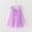 Purple, variant on Herrnalise Toddler Kids Baby Girls Cute Summer Mesh Elegant Butterfly Wing Suspenders Dress Skirt