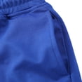 thumbnail image 4 of Men Jogger Sweat Shorts Gym Running Shorts Solid Color Pants, 4 of 5