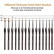 thumbnail image 4 of Paint Brush Set,15pcs Miniature Painting Brushes Kit,Professional Mini Fine Paint Brushes Set, 4 of 5