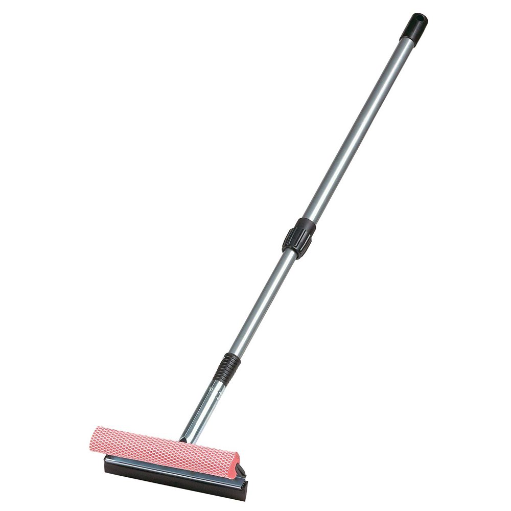 9045R 8 Inches Standard 8" Metal Squeegee Head with 42" Extension Handle, Rust resistant 8 metal