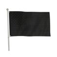 thumbnail image 2 of Todas Las Estrellas Negras De La Bandera Estadounidense Bordadas Banderas Negras De Los Ee. Uu. Bandera Duradera Resistente A La Decoloración Yuarrent HA034603-00, 2 of 6