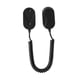 thumbnail image 4 of Soporte para control remoto con cuerda de resorte y diseño retráctil para superficies de baldosas Negro, 4 of 9