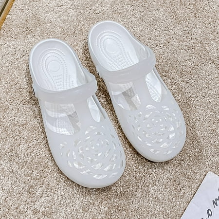 

Women‘s Breathable Holes Jelly Sandals Non-slip Platform Clogs Women‘s Footwear