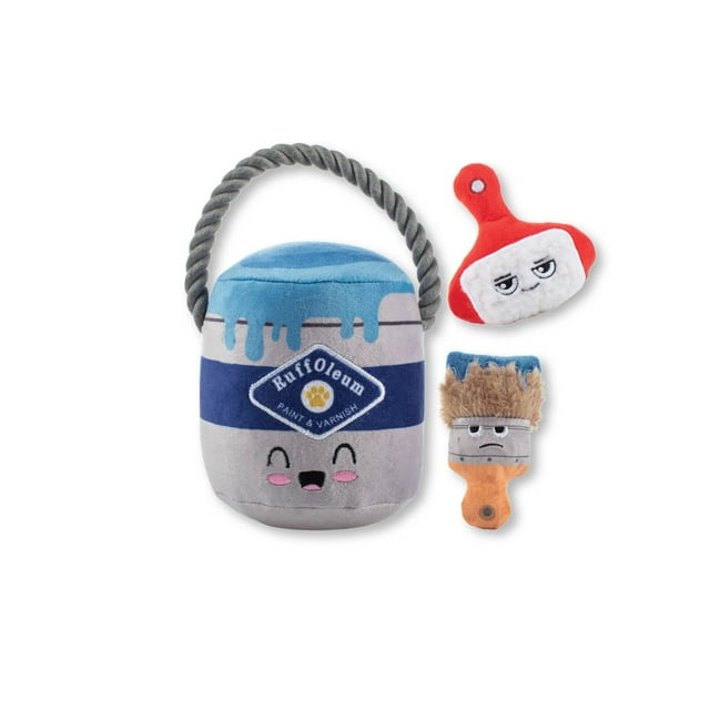 Set de juguetes para mascotas Fringe Studio Fresh Coat of Fun, 3 piezas