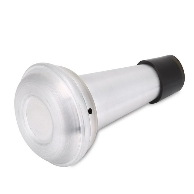 Rdeghly Trumpet Accessory, Musical Instrument Part,Aluminum Alloy & Rubber Practice Trumpet Mute Brasses Musical Instrument Part Accessory