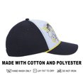 thumbnail image 4 of Sonic The Hedgehog Gold Rings Youth Navy Traditional Adjustable Hat, 4 of 7