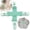 Green, variant on Tucknest Bed Sheet Holders for Corners, Sheet Clips for Bedding Heavy Duty, Bed Scrunchie with Locking Button for Dryer, Blue