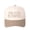 Khaki, variant on THE KING IS COMING JESUS IS KING Letter Embroidered Color Block Trucker Hat Unisex Adjustable Cotton Breathable Fashion Cap for Travel Daily Wear
