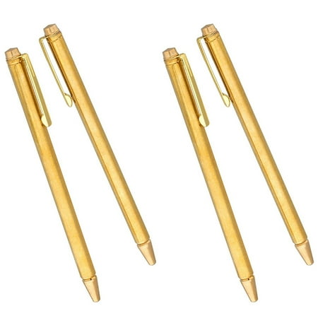 

4PCS Dowsing Rods Retractable Divining Rods Portable Pen Shape L Rods for Tools Divining Water Etc.