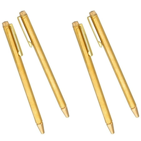 

4PCS Dowsing Rods Retractable Divining Rods Portable Pen Shape L Rods for Tools Divining Water Etc.