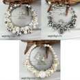 thumbnail image 3 of Stylish Artificial Pearls Necklace Earrings Set Ergonomic Design Breathable Comfort Contemporary Fashion Accessory Multicolor, 3 of 4