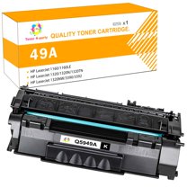 Toner H-Party Q5949A 49A 49a toner Compatible Toner Cartridge for HP P2014 P2014n P2015 P2015d 1320 1320n 1320tn 1320nw Printer (Black,1 Pack,3000 Pages)