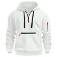 thumbnail image 1 of WILLBEST Sudaderas De Hombre Sudadera con Capucha De Manga Larga para Hombre, Diseño Único e Informal para Exteriores, De Manga Larga y Talla Grande, para Otoño e Invierno XXGrande, 1 of 2