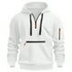 thumbnail image 1 of WILLBEST Sudaderas De Hombre Sudadera con Capucha De Manga Larga para Hombre, Diseño Único e Informal para Exteriores, De Manga Larga y Talla Grande, para Otoño e Invierno Chica, 1 of 2