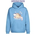 thumbnail image 3 of Croissant Bunny Pullover Urban Hoodie, 3 of 11