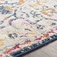 thumbnail image 5 of Livabliss Area Rugs for Living Room, 7x9 Floransa Traditional Navy Rug, Bedroom Dining Room Home Decor Stain Resistant Carpet (6'7" x 9'), 5 of 8