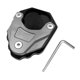 thumbnail image 4 of Placa de extensión de la almohadilla del soporte de la pata de cabra con accesorios de llave para C400GT C400 2019-2021 Gris, 4 of 9