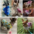 thumbnail image 3 of Ropa para Perro SATINIOR 6 Piezas Camisetas de Algodón Estampadas XS 28-32 cm, 3 of 6