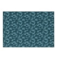 thumbnail image 1 of Modern Cutting Board, Nested Circles with Dots in Repeating Form Rounded Circular Tile Pattern Art Illustration, Decorative Tempered Glass Cutting and Serving Board, Small Size, Blue, by Ambesonne, 1 of 1