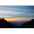 thumbnail image 2 of Jones, Adam 32x23 Black Ornate Wood Framed with Double Matting Museum Art Print Titled - Sunrise-Oconaluftee River Valley-Great Smoky Mountains National Park-North Carolina, 2 of 4