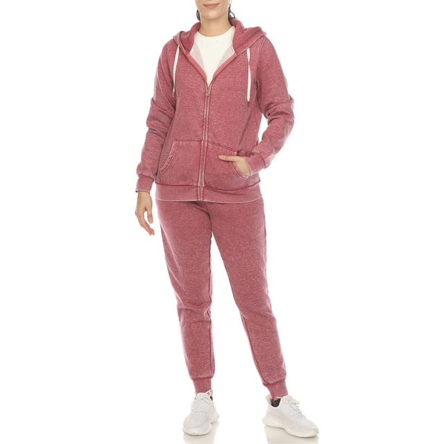 White Mark Ensemble de Jogging pour Femmes