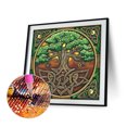 thumbnail image 2 of Cuadros Decorativos Kits de pintura de diamante 5D DIY Imagen de árbol de vida de taladro redondo completo (V2209) Likrtyny embutido en tela, 2 of 9