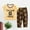 Yellow A, variant on SROBPTY Girls' Summer Outfit Sets Clothing,Kids Sets Clothing,Fashion Girls Casual Short Sleeve Tops Round Neck Collar Botton Printed Short Pants
