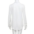 thumbnail image 6 of Clearance Sales Super Soft Wrinkle Free Button Down Shirts for Women Formal Work Dress Blouses Tops Womens Button Down Shirts Boyfriend Long Sleeve Oversized Blouses Tops, 6 of 6