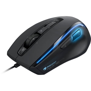 Roccat Kone Xtd Max Customization Gaming Mouse Laser Cable Black Usb 2 0 00 Dpi Computer Tilt Wheel 8 Button S Roccat Logo Gaming Mouse Walmart Com Walmart Com