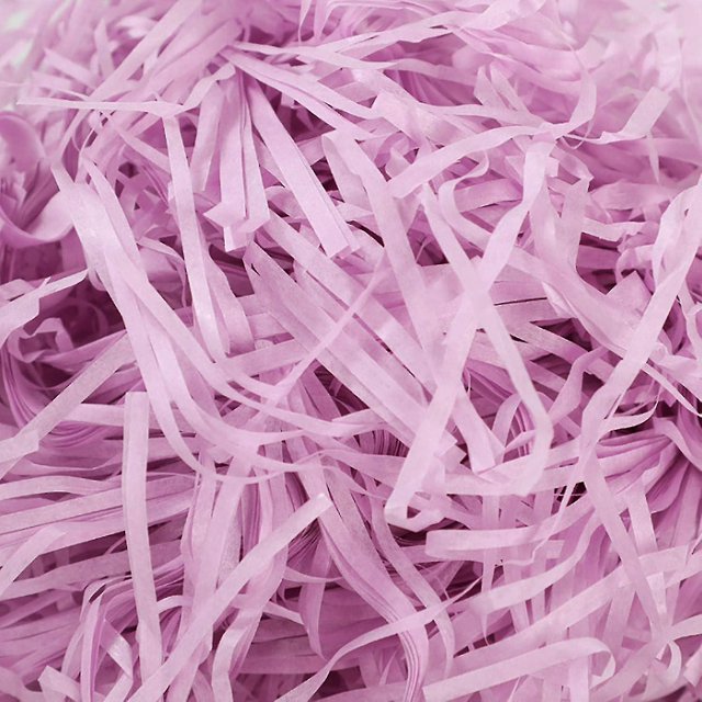 100 gramos de papel triturado, relleno de papel de rafia kraft triturado, relleno de cesta de regalo Suministros de fiesta y envoltura de regalos, Papel de seda triturado (purpl