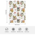 thumbnail image 6 of Fox Deer Blanket Super Soft Warm Fluffy Flannel Hedgehog Rabbit Raccoon Throw Blanket Cozy Fuzzy Plush Forest Animal Bedding Blanket Gift for Boys Girls Kids Teens Adults Couch Sofa 80"x60", 6 of 6