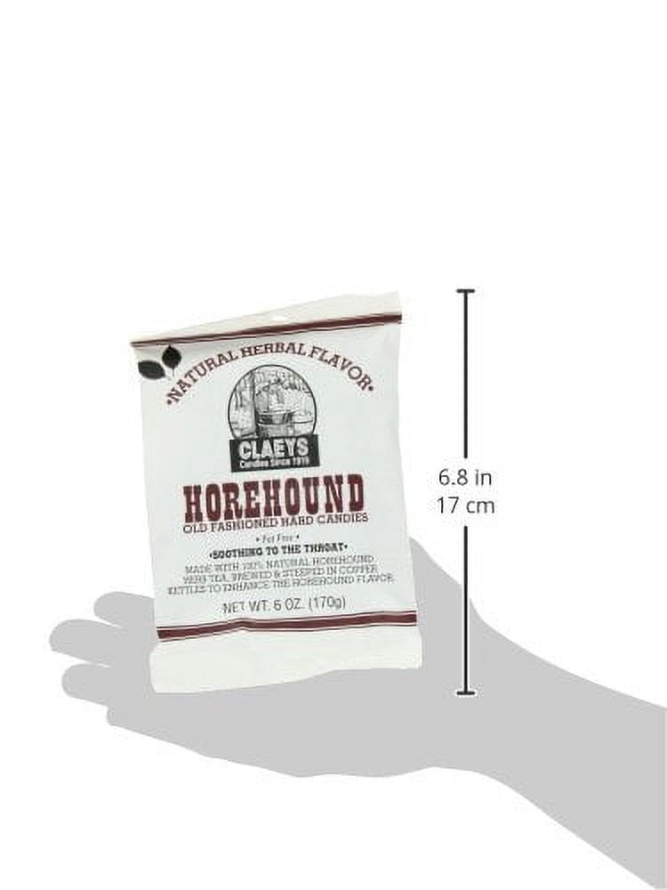 Claeys Horehound Old Fashioned Hard Candies - 6-oz. Bag