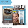 Just For Men Control GX Gradual Gray Reduction Anti-Dandruff Hair Shampoo, 4 oz - image 3 of 7