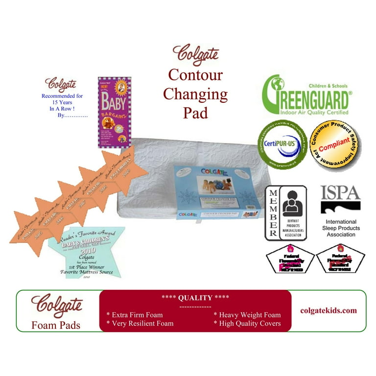 Colgate 3 sided store contour changing pad