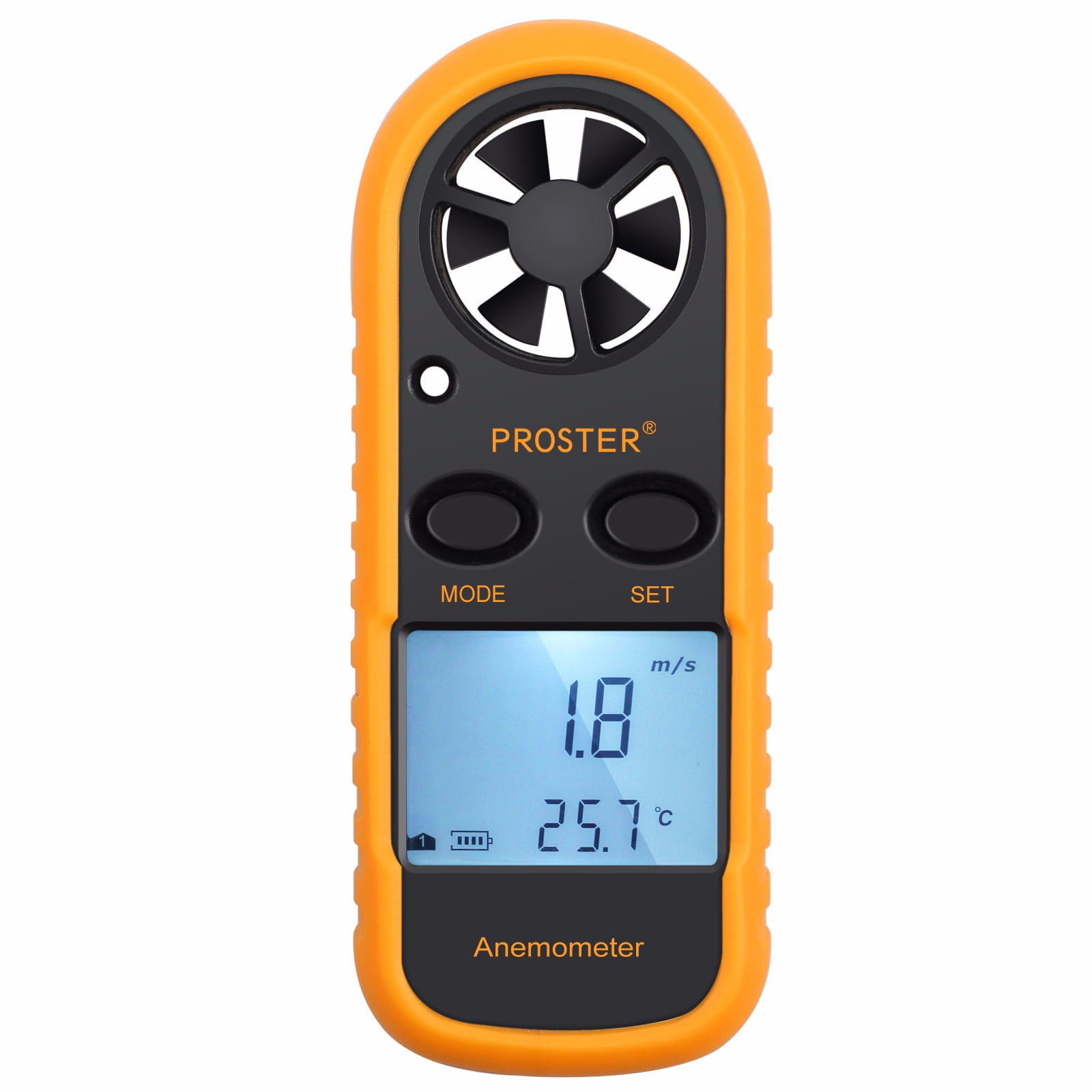 Proster Wind Speed Anemometer Digital LCD Handheld Sailing Surfing Wind Speed Velocity... by