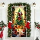 thumbnail image 4 of Christmas Door Curtain Santa Claus Polyester Fabric Decorative Cover for Holiday Party Wall and Door Hanging Festival Home Decor, 4 of 6
