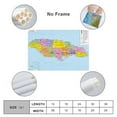 thumbnail image 2 of Jamaica Map Posters Wall Art Poster Gifts Bedroom Prints Home Decor Hanging Picture Canvas Painting Posters 12x18inch(30x45cm), 2 of 6