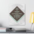 thumbnail image 4 of Scripture Walls Blessed Are The Poor In Spirit Matthew 5:3 Bible Verse Canvas Christian Wall Art Ready To Hang Unframed, 4 of 7