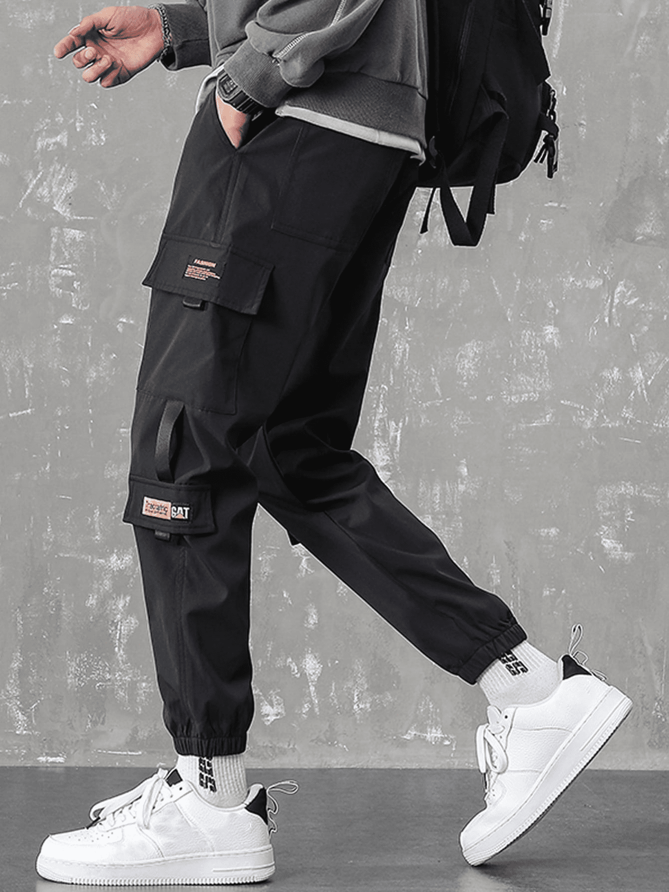 Flap pocket cargo pants Outlet
