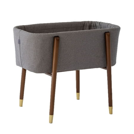 UPC: 0817592019675 | TruBliss Baby Sova Bassinet Extra Deep Wall Crib Sleeper  London Grey
